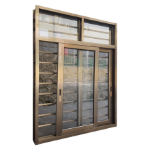 Anti - theft security aluminum profile sliding windows for house